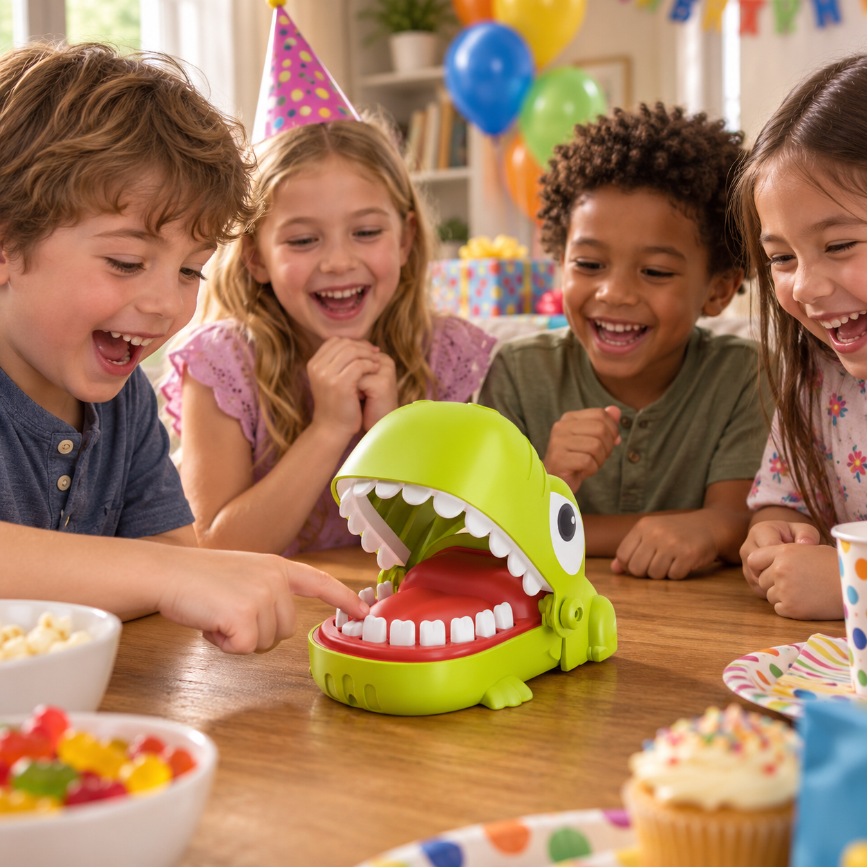Dinosaur Bite Finger Game Toy for Kids
