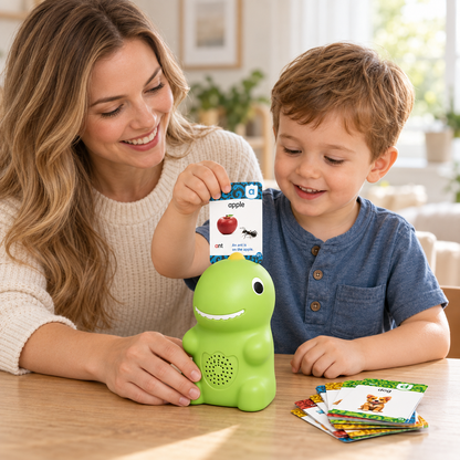 Talking Flash Cards Learning Toy – Interactive Vocabulary Reader for Kids