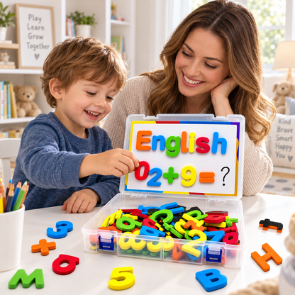 Magnetic Alphabet and Number Learning Toy Set for Kids
