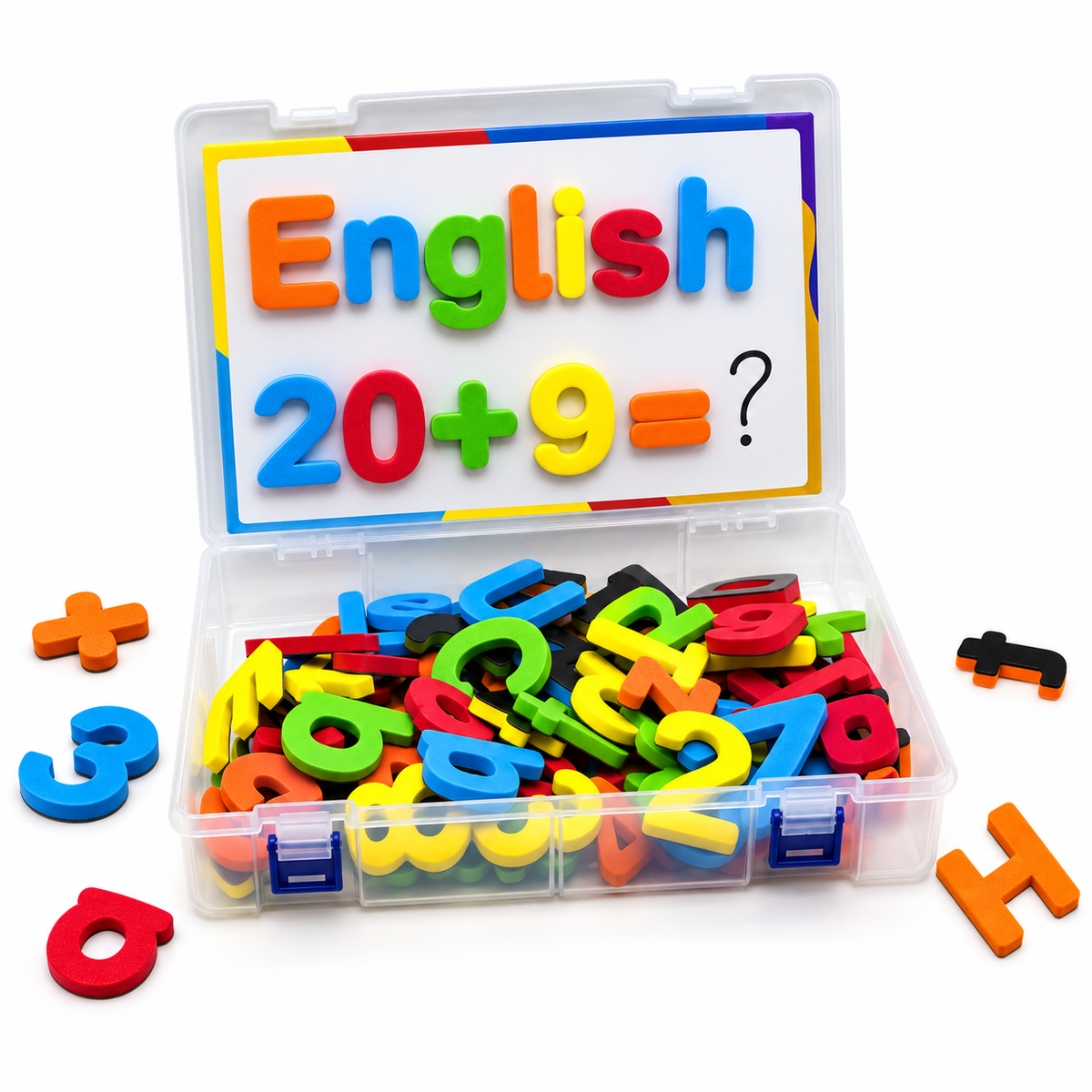 Magnetic Alphabet and Number Learning Toy Set for Kids