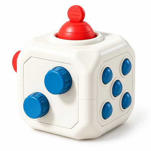 6-Sided Activity Dice Toy for Babies and Toddlers